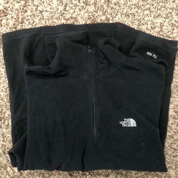 The North Face 3/4 zip TKA100 Fleece Shirt - Picture 1 of 2
